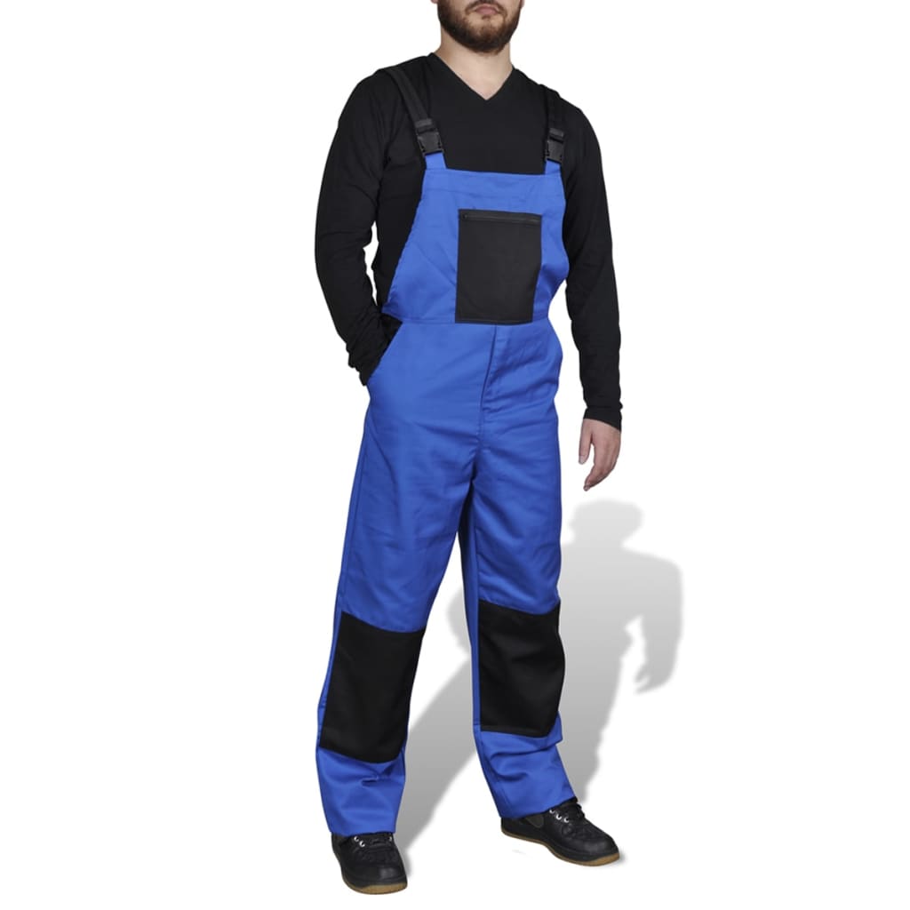 

vidaXL Overall Man 3 stuks maat 44/46 (blauw)