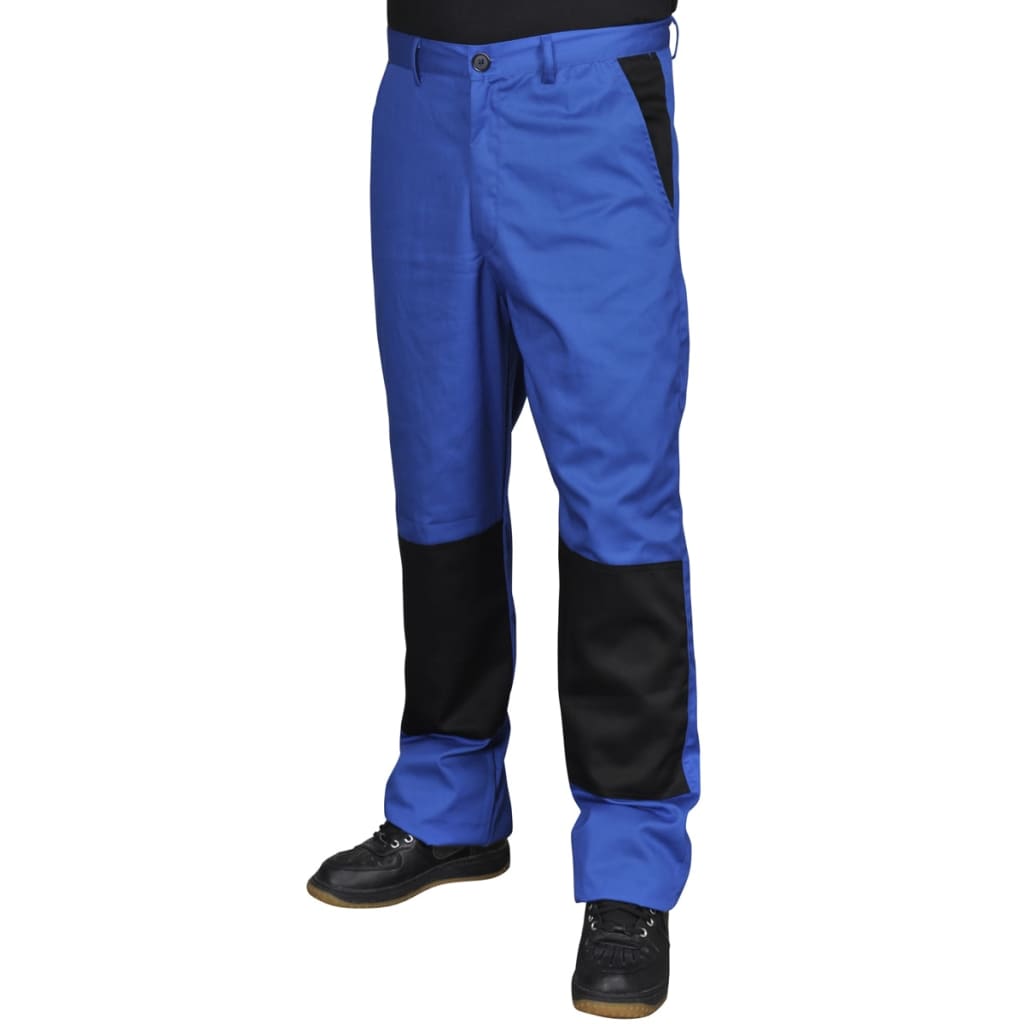 

vidaXL Werkbroek Man 3 stuks maat 44/46 (blauw)