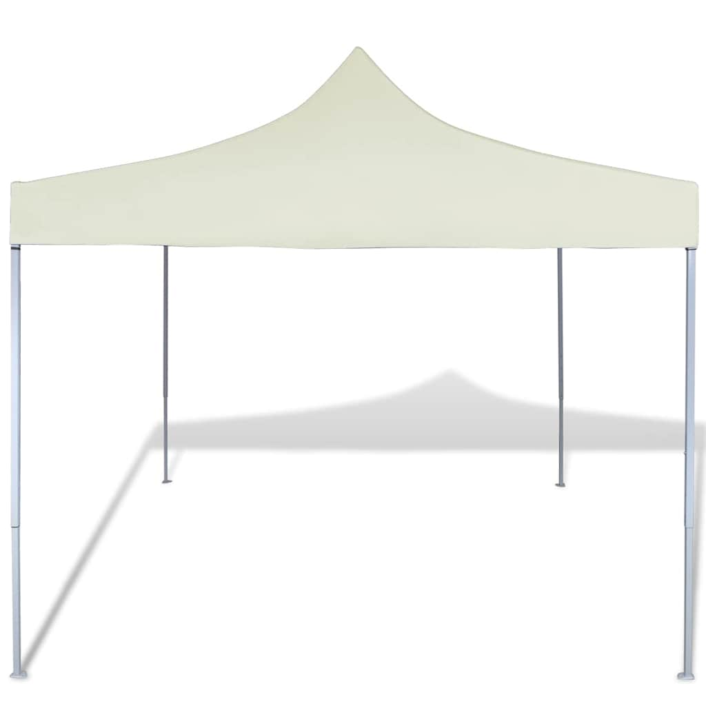 

vidaXL Partytent inklapbaar 3x3 m crème