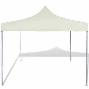 vidaXL Faltzelt 3x3 m Creme