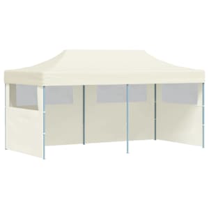 vidaXL kreemjas kokkupandav pop-up peotelk, 3 x 6 cm