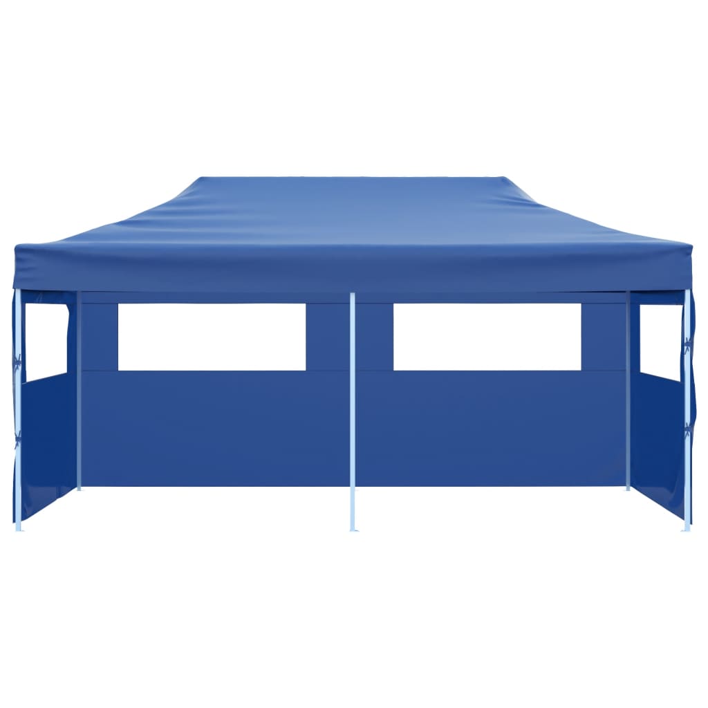 vidaXL Cort de petrecere pliabil de tip pop-up, albastru, 3 x 6 m