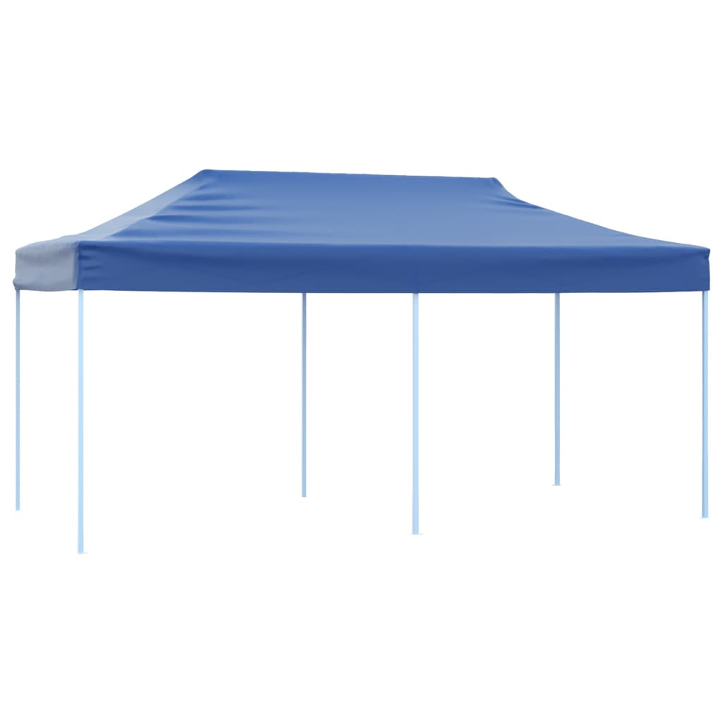 vidaXL Blue Foldable Pop-up Party Tent 9'10" x 19'8"