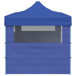 Modrý skládací nůžkový party stan 3 x 6 m - obrázek 5