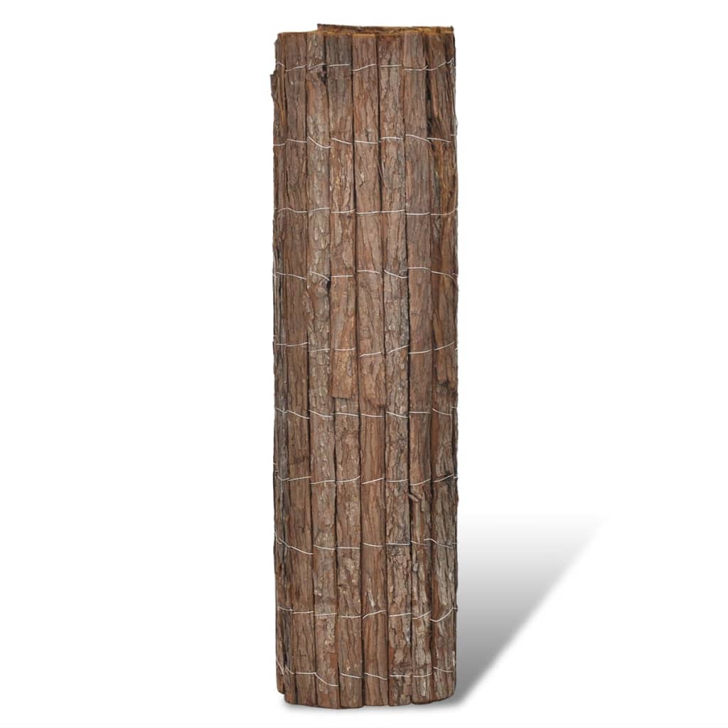 vidaXL Scherm 400x100 cm schors afbeelding