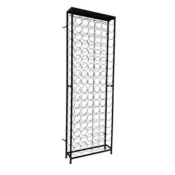 vidaXL metallist veiniriiul 108 pudelile