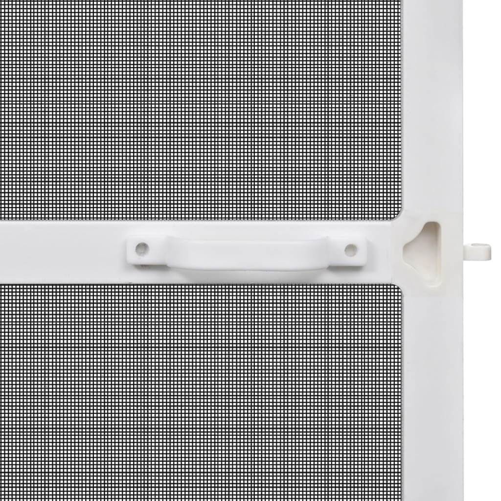 Fehér zsanéros ajtó szúnyogháló 120 x 240 cm 