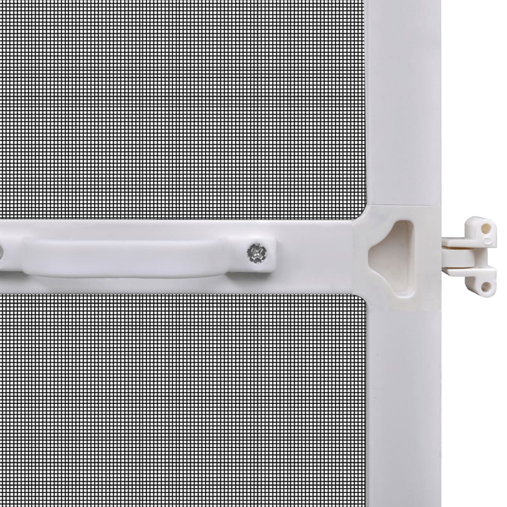 Fehér zsanéros ajtó szúnyogháló 120 x 240 cm 