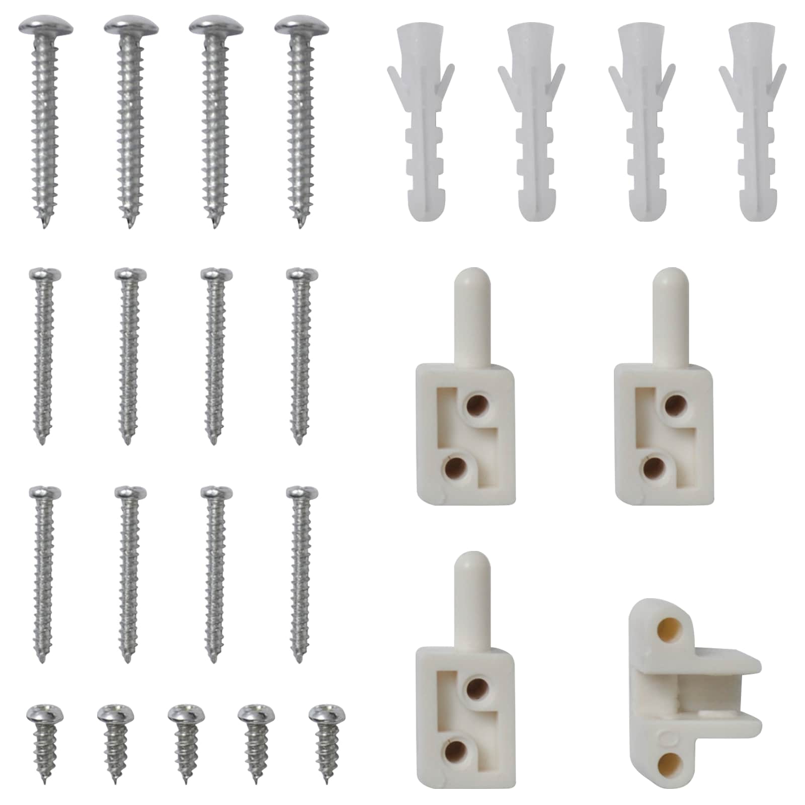 Thumbnail - vidaXL Schwenk-Insektenscreen Weiß und Schwarz 120 x 240 cm