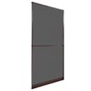 Brown Hinged Insect Screen for Doors 47.2