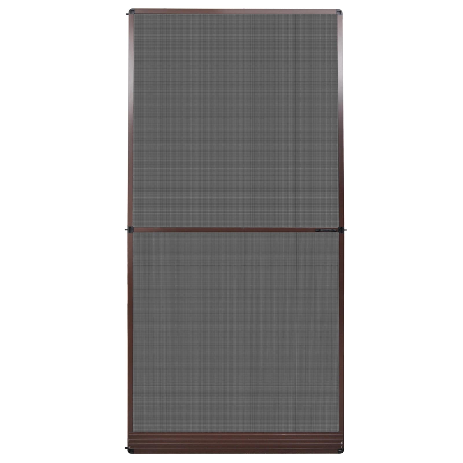 vidaXL Saranoitu ruskea hyönteisverkko oviin 120 x 240 cm