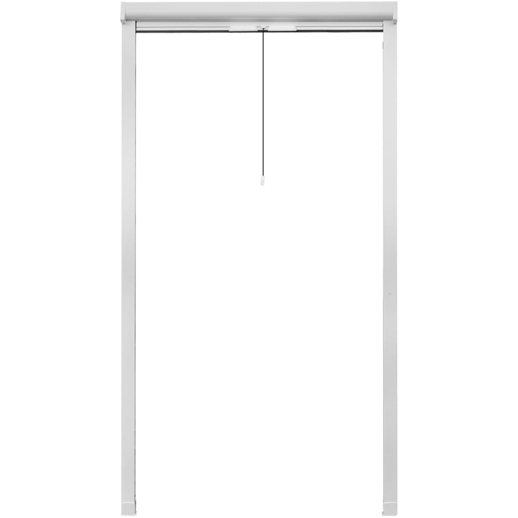 vidaXL Moustiquaire à rouleau pour fenêtres Blanc 100 x 170 cm