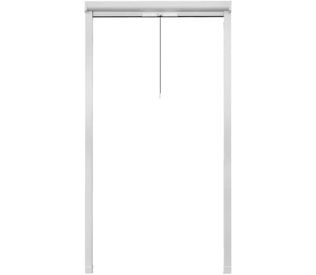 Weißes aufrollbares Insektengitter für Fenster 100 x 170 cm