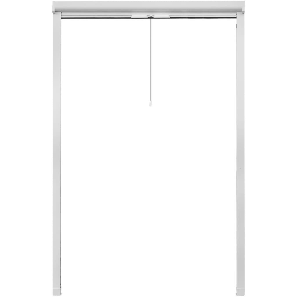 Fehér rolós ablak szúnyogháló 120 x 170 cm 
