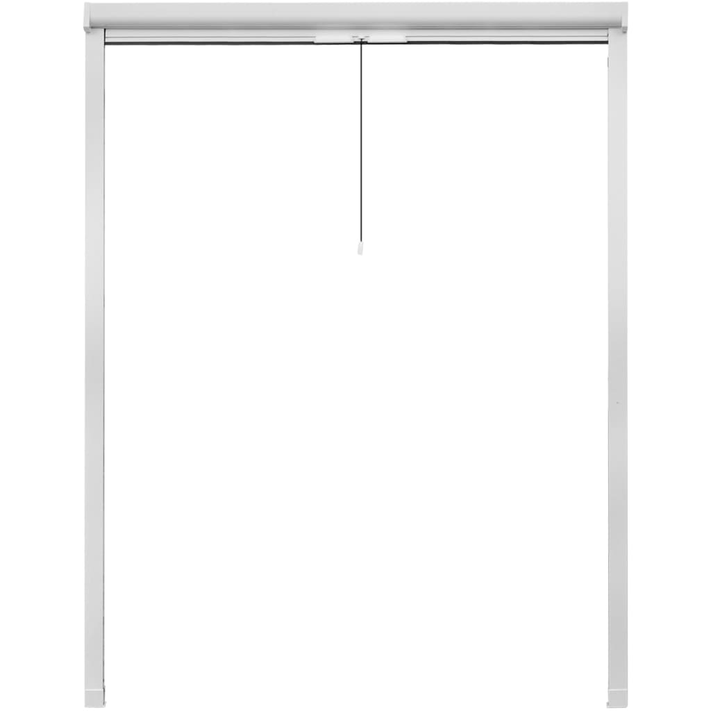Fehér rolós ablak szúnyogháló 140 x 170 cm 