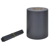 vidaXL Privacyscherm op rol 70x0,19 m PVC donkergrijs