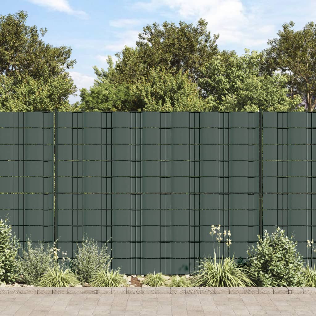Puutarhan yksityisyyden suoja PVC 70×019 m vihreä