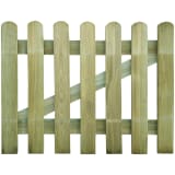 Tuinpoort 100 x 80 cm hout