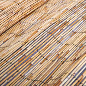 Zahradní rákosový plot 500 x 100 cm - obrázek 5