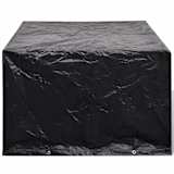 4 személyes Polyrattan kerti bútor borító 8 fűzőkarikával 113x113 cm