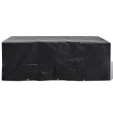 8 személyes Polyrattan kerti bútor borító 8 fűzőkarikával 229x113 cm