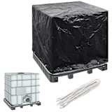Garden Water Tank Cover 8 Eyelets 116 x 100 x 120 cm