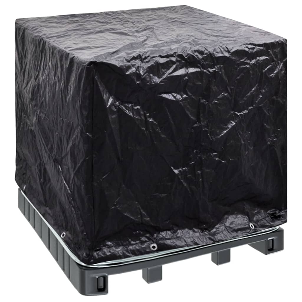 vidaXL IBC tartály takaróponyva 8 fűzőlyukkal 116 x 100 x 120 cm