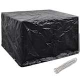 Housse à 8 œillets pour mobilier de jardin 135 x 135 x 90 cm