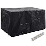 Housse à 8 œillets pour mobilier de jardin 180 x 70 x 90 cm