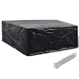 Housse à 10 œillets pour mobilier de jardin 260 x 260 x 90 cm