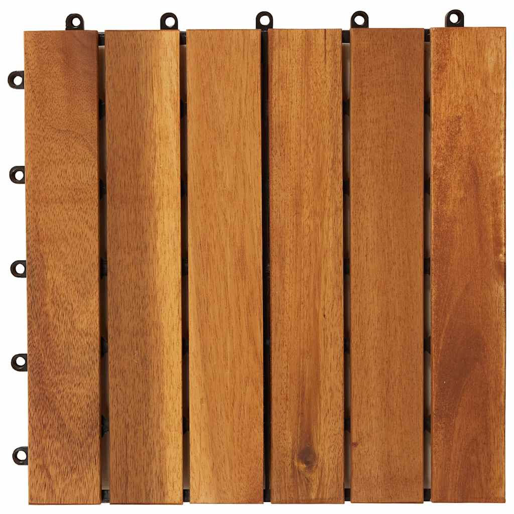 Patio Tile Deck Tile Outdoor Interlocking Flooring Tile for Decorative vidaXL - Picture 31 of 48