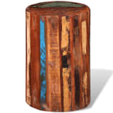 vidaXL Tabourets de bar Bois massif de récupération