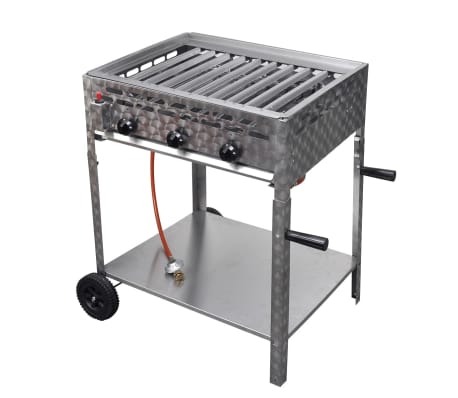 Gastro gasgrill edelstahl