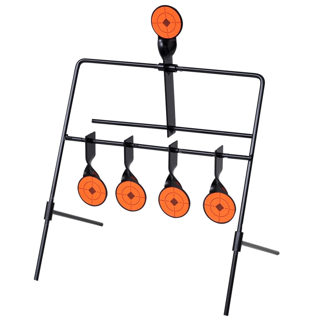 Cible de Tir avec Réinitialisation Automatique et Cibles Multi-taille  vidaXL