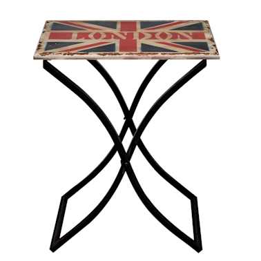 Vidaxl Couchtisch Holz Mit Union Jack Design Im Vidaxl Trendshop