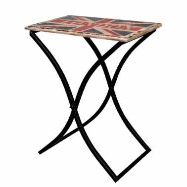 Vidaxl Couchtisch Holz Mit Union Jack Design Im Vidaxl Trendshop