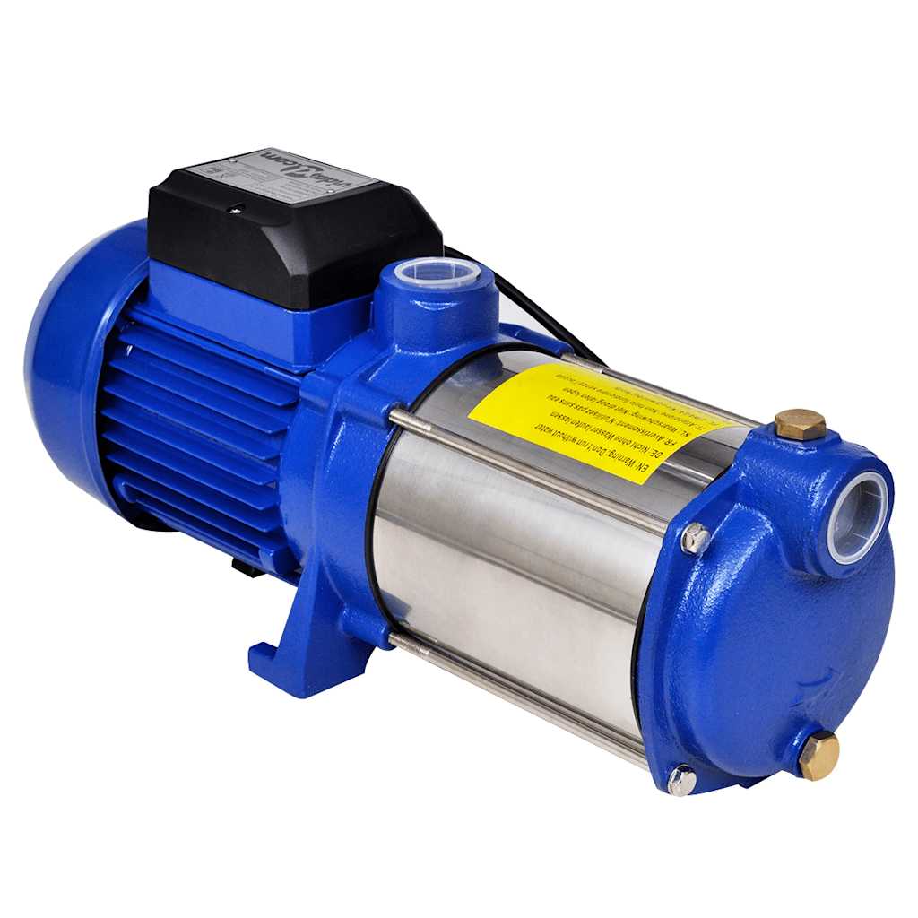 vidaXL Kreiselpumpe 1300 W 5100 L/h Blau