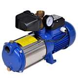 Bomba inyectora azúl con indicador de presión, 1300 W, 5100 L/h