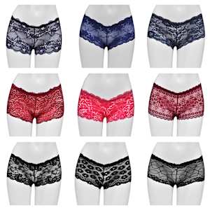 10 Par Blondeundert&oslash;y til Dame Flere Farger & Stiler St&oslash;rrelse 40