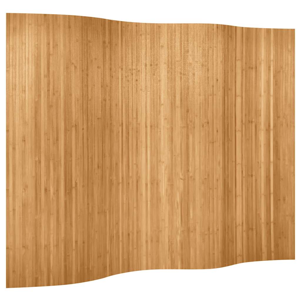 vidaXL Paraván bambusový přírodní odstín 250x165 cm