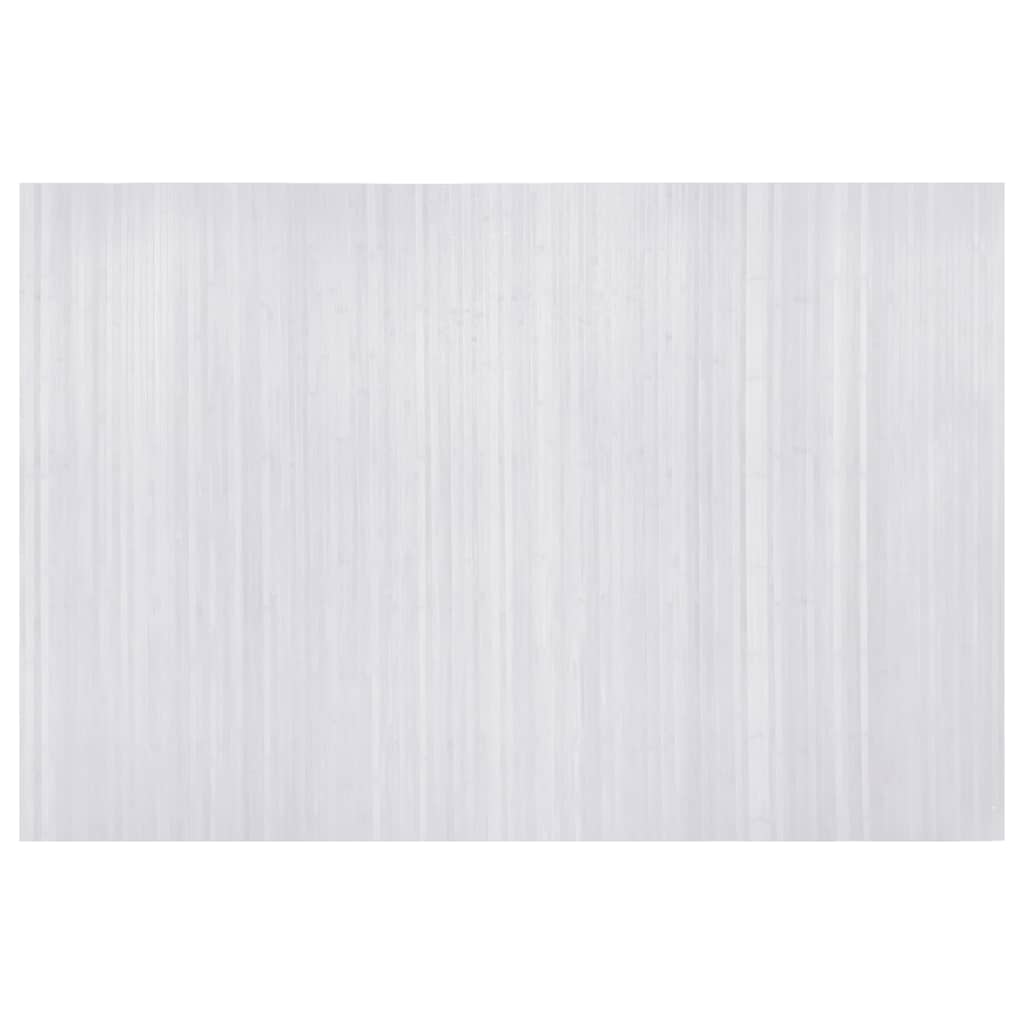 vidaXL fehér bambusz paraván 250 x 165 cm