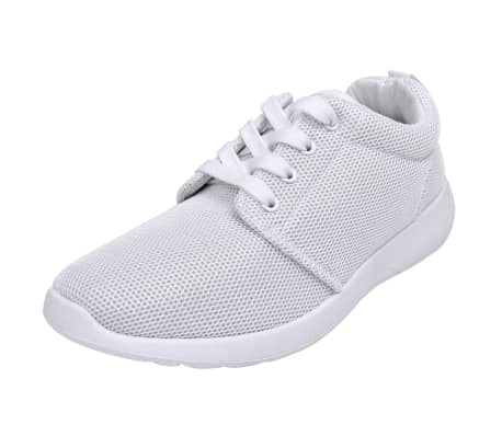 130536 Women's Lace-up Running Trainer White Size 36