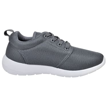 Sapatilhas corrida de renda p/ mulher cinzento tamanho 36[3/5]