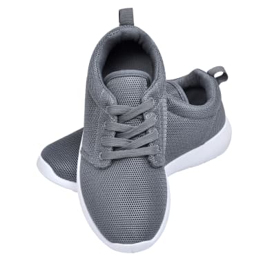 Sapatilhas corrida de renda p/ mulher cinzento tamanho 38[4/5]