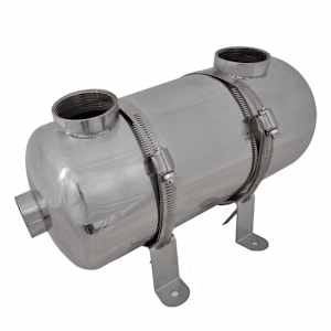 Výměník tepla pro bazén 355 x 134 mm 40 kW