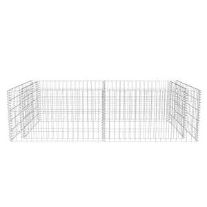 Gabionový truhlík pozinkovaná ocel 180 x 90 x 50 cm - obrázek 5
