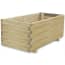  vidaXL téglalap alakú fa magaságyás 100 x 50 x 40 cm termék 2. képe