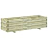 vidaXL taimelava, 120 x 40 x 30 cm, puit, kandiline