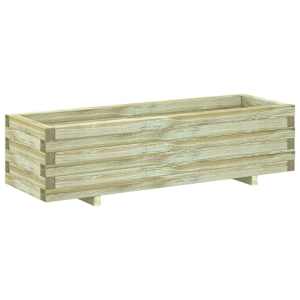 vidaXL taimelava, 120 x 40 x 30 cm, puit, kandiline