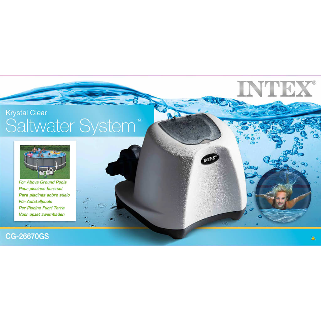 Intex Krystal Clear ECO Salzwassersystem 26670GS